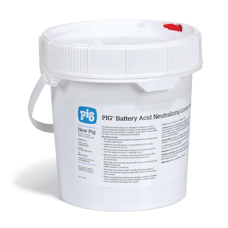 Pig Battery Acid Neutralizing Loose Absorbent Absorbs Neutralizes Acids Neutralizing Capacity PLP2301